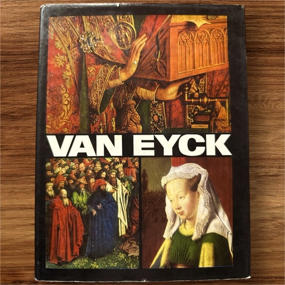 VTG 1973, Van Eyck Art Hardback Book, Featuring the Artwork of Jan Van Eyck - Picture 1 of 14